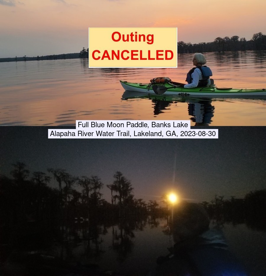 [Cancelled: Banks Lake Full Blue Moon Paddle 2023-08-30]