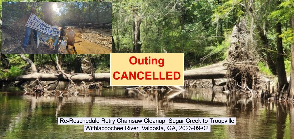 [FB: Cancelled due to river flood levels after Hurricane Idalia]