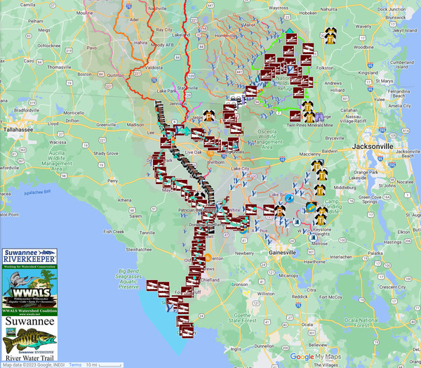 [Wide, Suwannee River Water Trail]