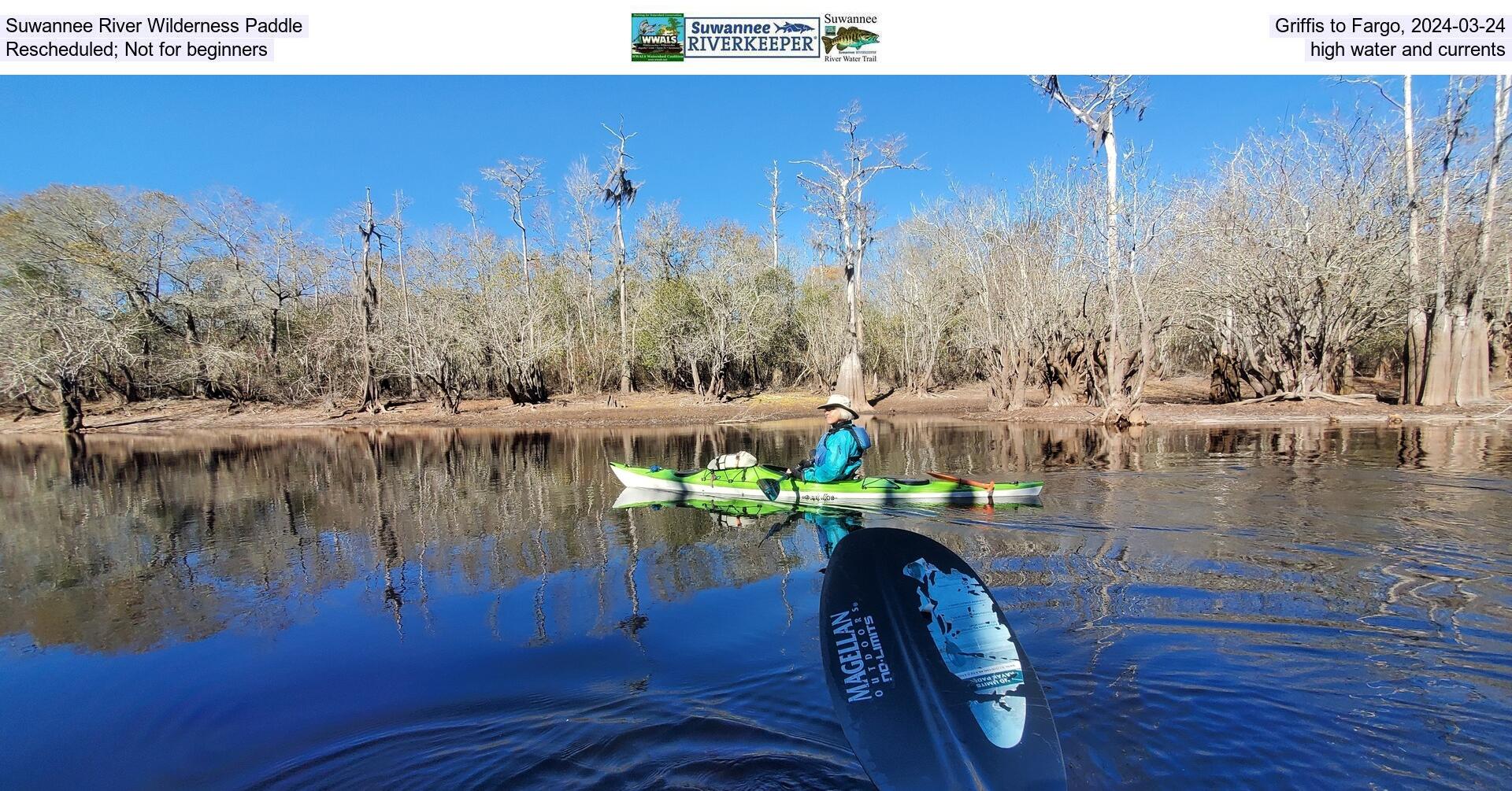 [Suwannee River Wilderness Paddle, Griffis to Fargo, 2024-03-23]