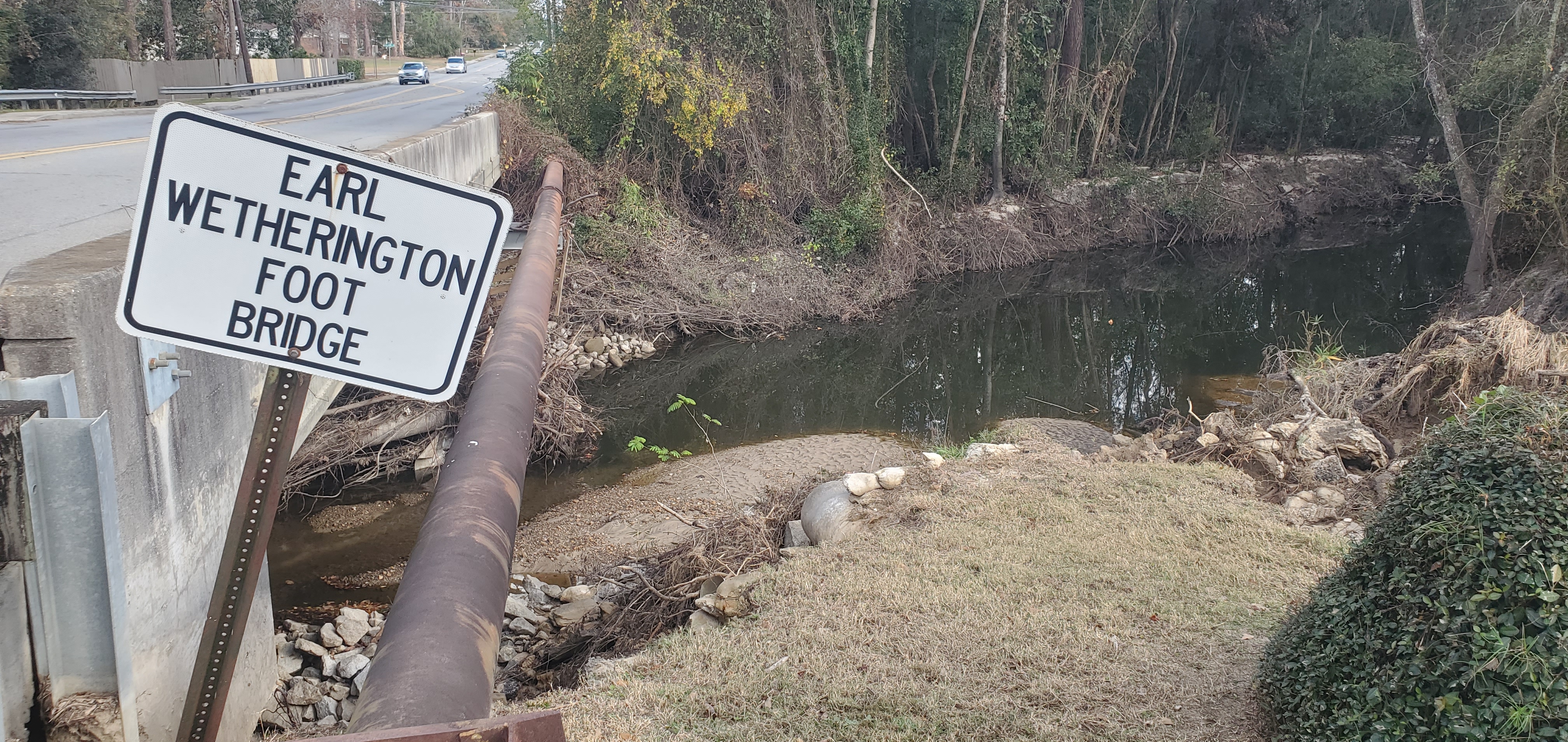 Upstream, Gornto Road, Sugar Creek, 14:35:18, 30.8595348, -83.3174141