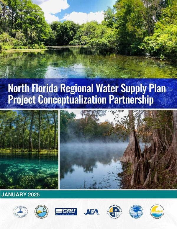 [North Florida Regional Water Supply Plan Project Conceptualization Partnership, January 2025]