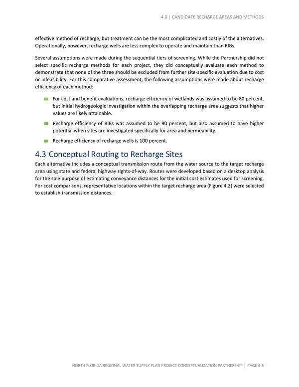 [4.3 Conceptual Routing to Recharge Sites]