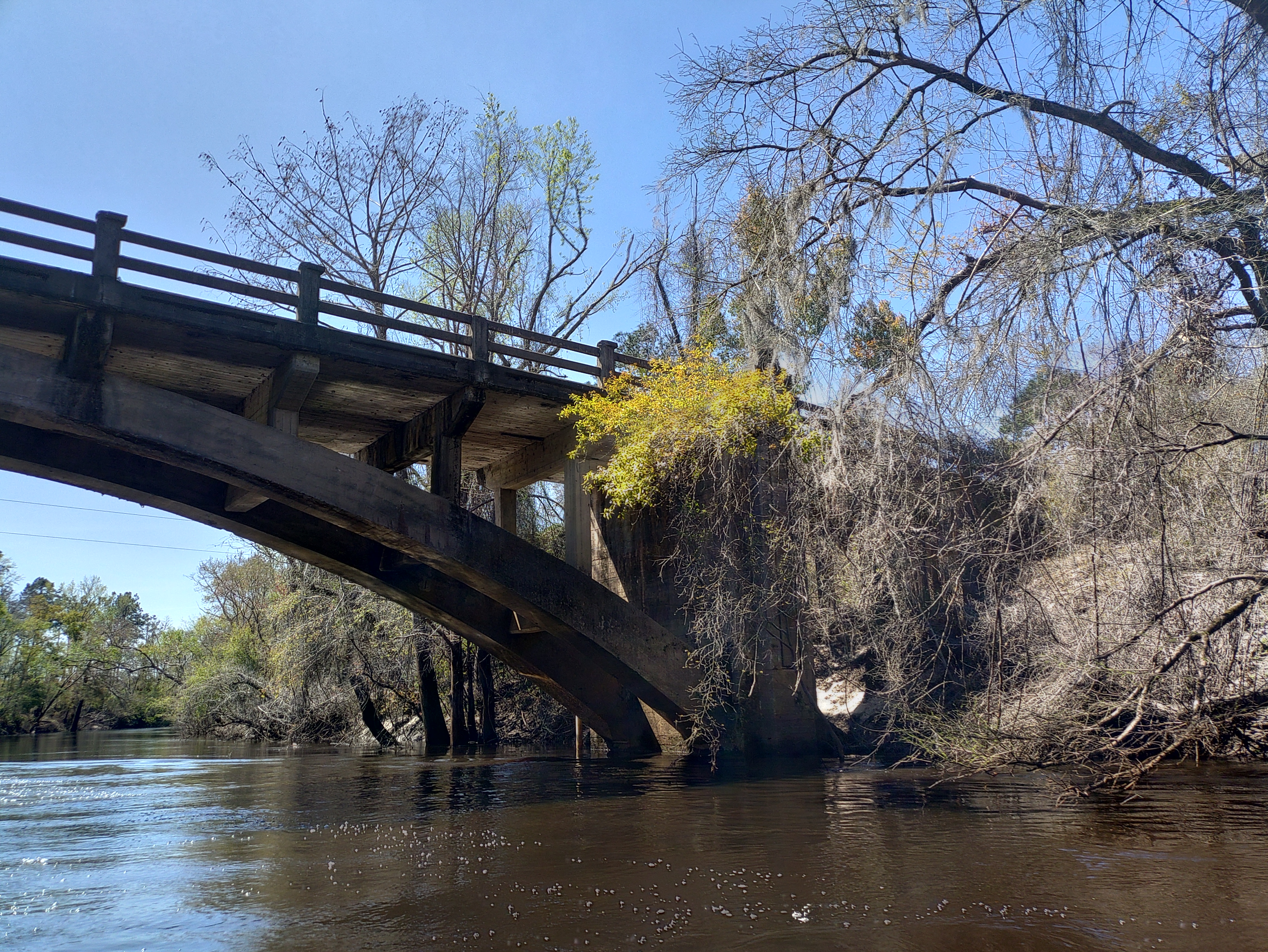 Spook Bridge, right (west) bank --Phil Royce, 2025:03:22 12:35:58