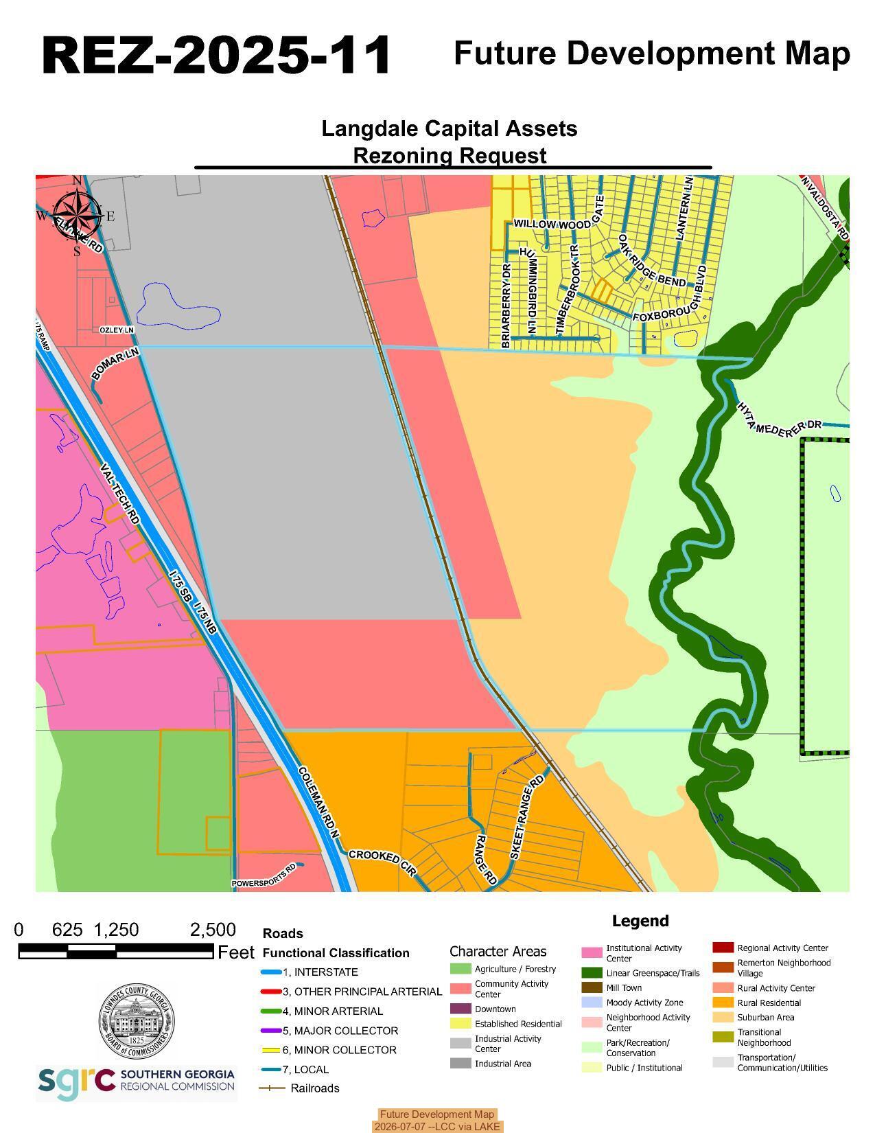Future Development Map 2026-07-07 --LCC via LAKE