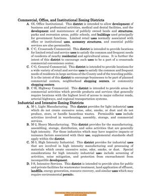 [Commercial, Office, and Institutional Zoning Districts 2026-07-07 --LCC via LAKE]