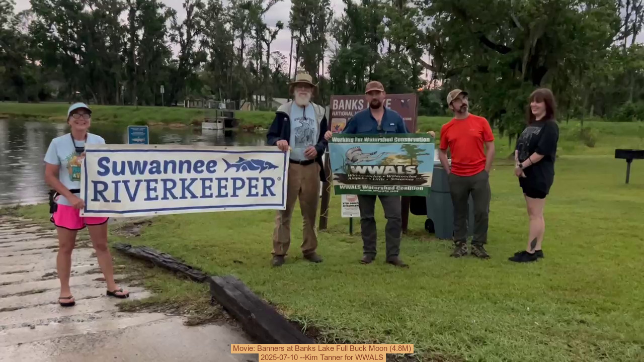 Movie: Banners at Banks Lake Full Buck Moon (4.8M), 2025-07-10 --Kim Tanner for WWALS