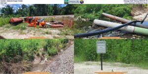 [Update: Valdosta Sugar Creek Sewage Spill Testing 2025-07-16, Still high, even upstream at Baytree Road]