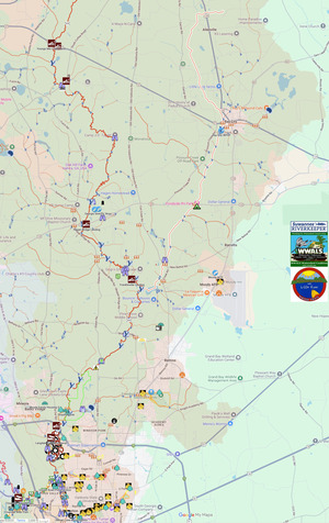 [Map: Cat Creek, 2025-07-25 --WLRWT]