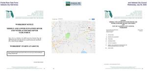 [Florida River Task Force and Valdosta City Council, Valdosta City Hall Annex, Wednesday, July 30, 2025]