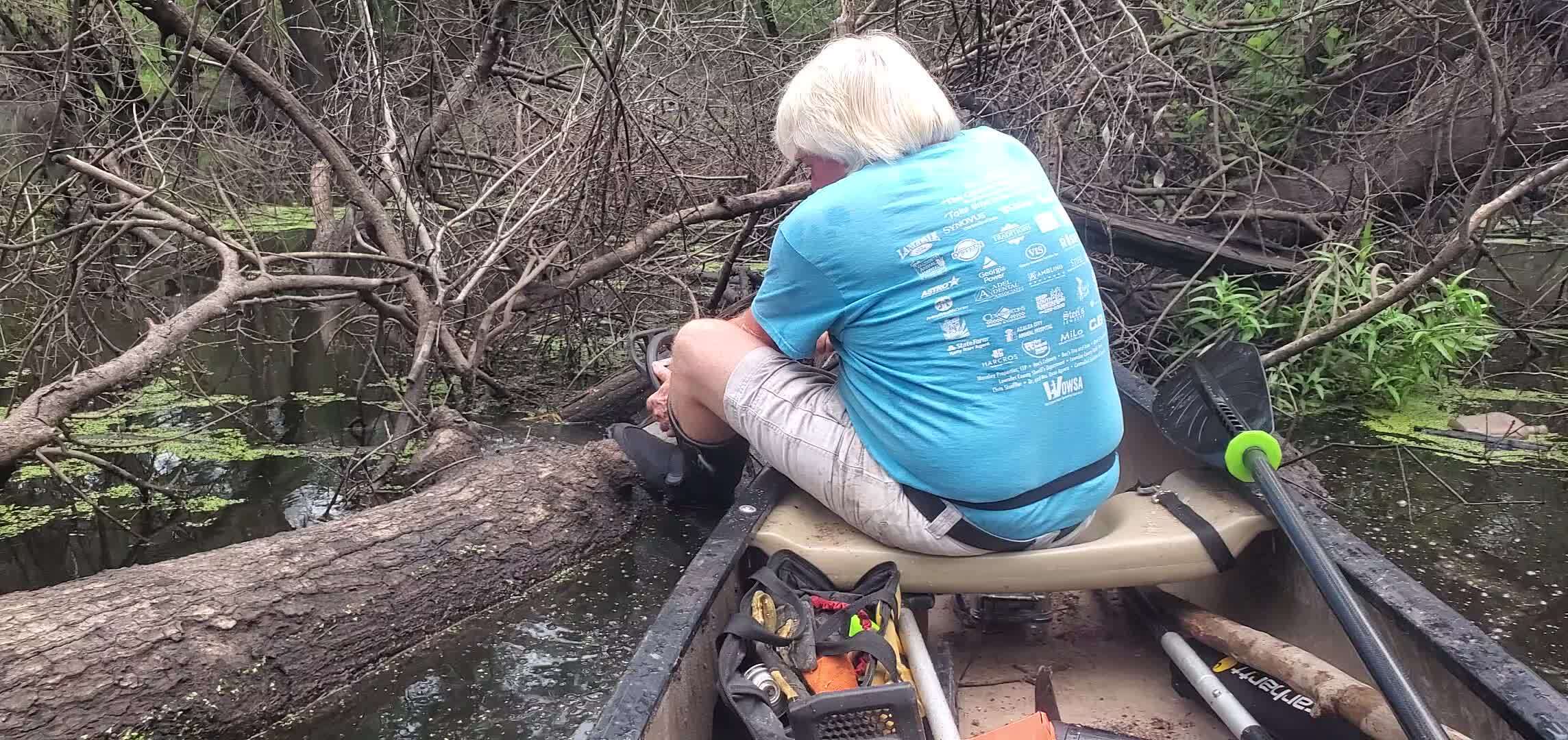 Movie: Sawing a large log, 2025:08:03 09:32:08, 30.8826733, -83.3241957 (27M)
