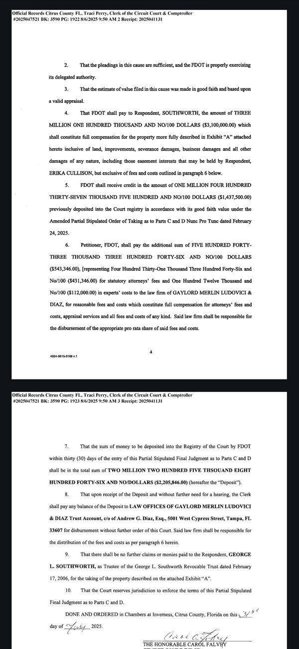 [Court record 2025-08-06 --Citrus County]