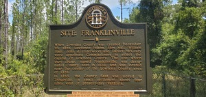 [Site: Franklinville, Georgia Historical Commission, 1961, 2025:08:06 12:47:57, 30.9828517, -83.2775951 --jsq for WWALS]