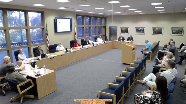 [Nobody spoke in 6. Public Comment, 2025-07-08 --SRWMD]