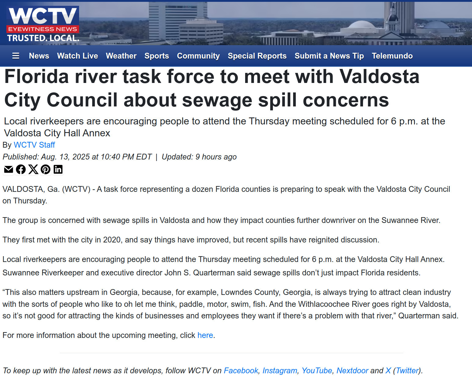 [WCTV story]
