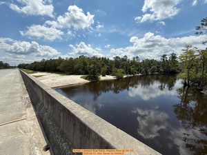 [Across, Lakeland Boat Ramp, Alapaha River @ GA 122 2025-08-13 --Kim Tanner for WWALS]
