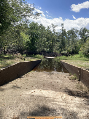 [Langdale Park Boat Ramp, Withlacoochee River @ North Valdosta Road 2025-08-14 --Cindy Vedas for WWALS]