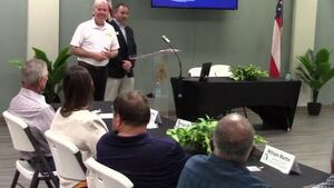 [Movie: Florida State agencies: Health and SRWMD]