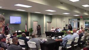 [Movie: Q & A: Do you have a sealion[?] project? WTXL reporter Malia Thomas center of still picture]