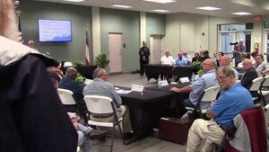 [Movie: Chainsaw cleanups, Mayor and Chairmans Paddle, PFAS, compliments about mostrecent spill, testing to find spills --John S. Quarterman, Suwannee Riverkeeper (149M)]