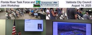 [Florida River Task Force and Valdosta City Council Joint Workshop, August 14, 2025]