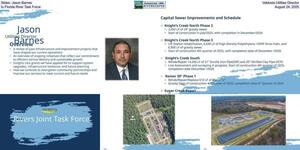 [Slides: Jason Barnes, Valdosta Utilities Director, to Florida River Task Force, August 24, 2025]