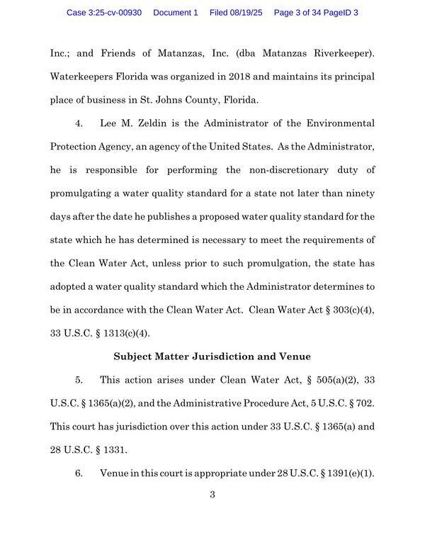 Subject Matter Jurisdiction and Venue