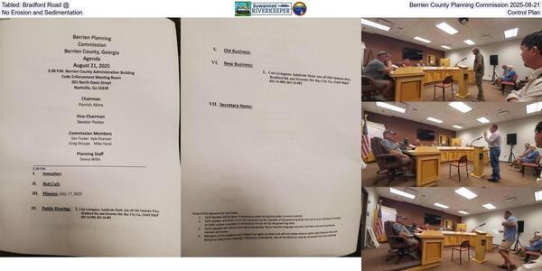 Tabled: Bradford Road @ Berrien County Planning Commission 2025-08-21, No Erosion and Sedimentation Control Plan