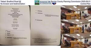 [Tabled: Bradford Road @ Berrien County Planning Commission 2025-08-21, No Erosion and Sedimentation Control Plan]