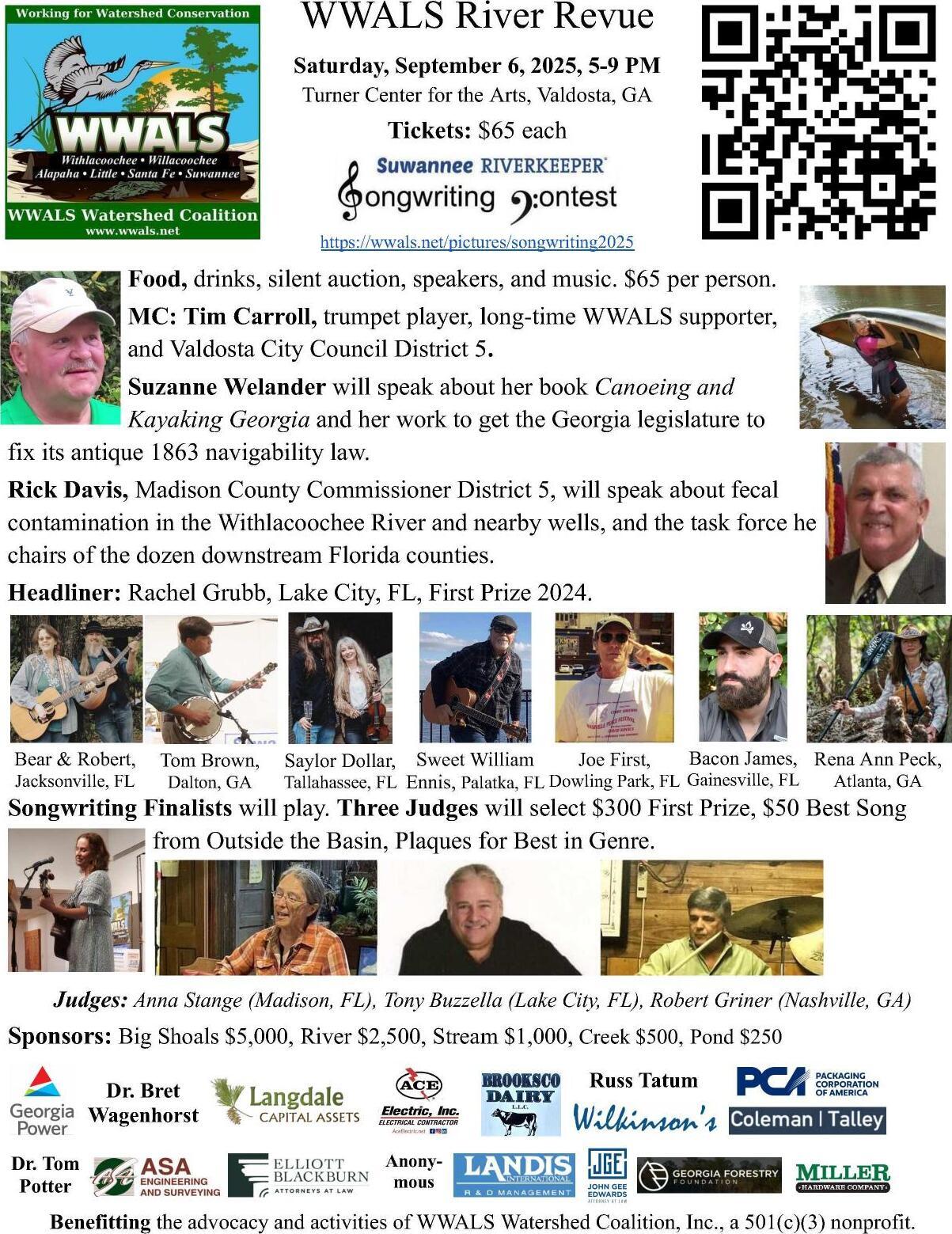 Flyer: WWALS River Revue 2025