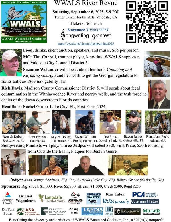 [Flyer: WWALS River Revue 2025]