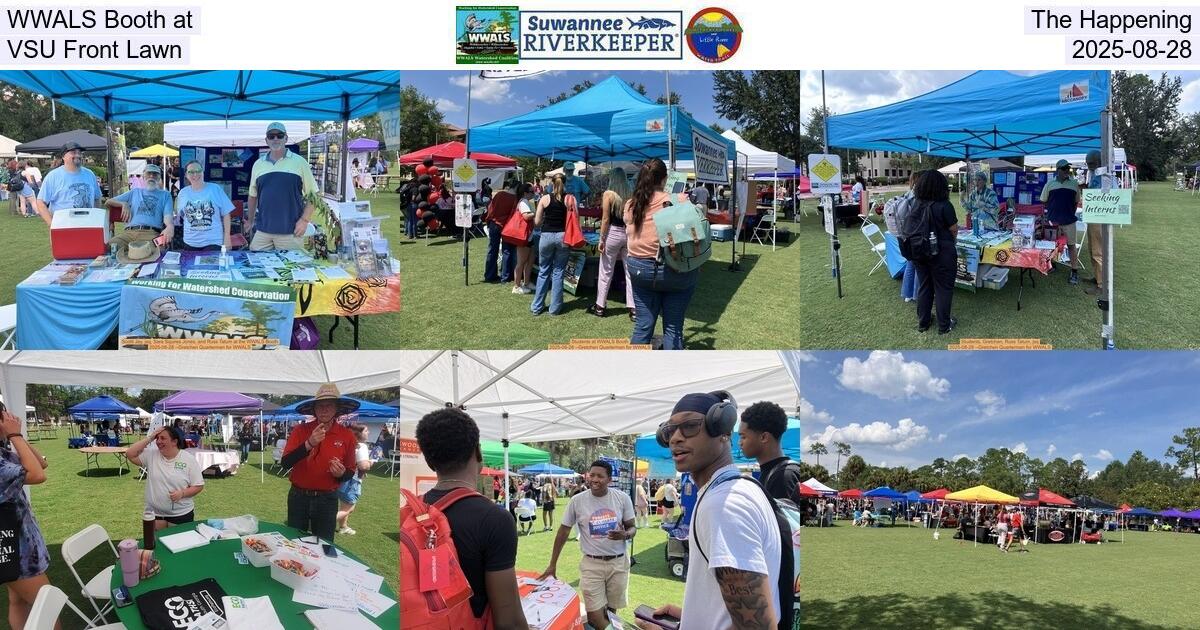 [WWALS Booth at The Happening, VSU Front Lawn, 2025-08-28]