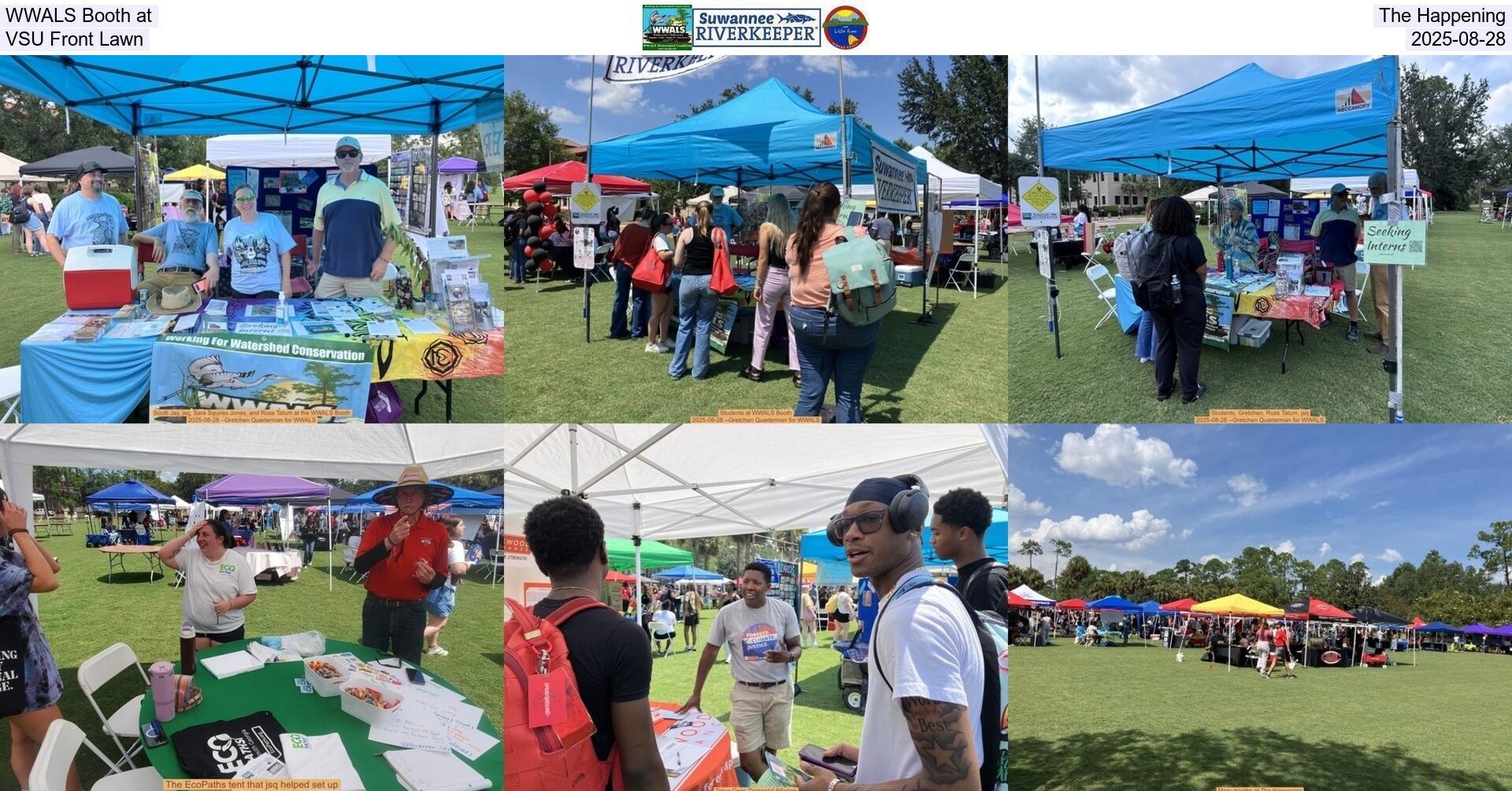 [WWALS Booth at The Happening, VSU Front Lawn, 2025-08-28]