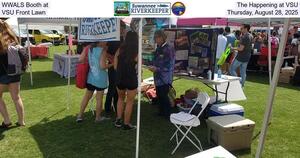 [WWALS Booth at The Happening at VSU, VSU Front Lawn, Thursday, August 28, 2025]