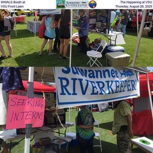 [WWALS Booth at The Happening at VSU, VSU Front Lawn, Thursday, August 28, 2025]