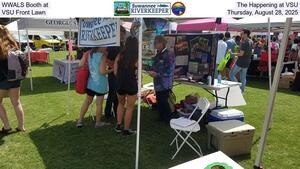 [WWALS Booth at The Happening at VSU, VSU Front Lawn, Thursday, August 28, 2025]