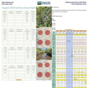 [Clean Alapaha and Withlacoochee Rivers 2025-08-28, Bad Sugar Creek, Worse Hightower Creek]