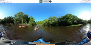 [Little River, Labor Day Paddle, Reed Bingham State Park, West Ramp, 2025-09-01]