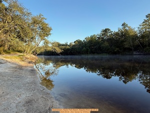 [Downstream, Naylor Park Beach, Alapaha River @ US 84 2025-09-04 --Kim Tanner for WWALS]