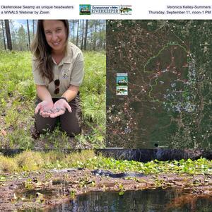 [Okefenokee Swamp as unique headwaters, Veronica Kelley-Summers, a WWALS Webinar by Zoom, Thursday, September 11, noon-1 PM]