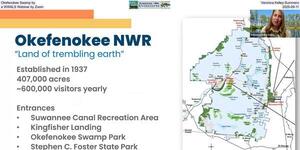 [Okefenokee Swamp by Veronica Kelley-Summers, a WWALS Webinar by Zoom, 2025-09-11]