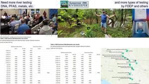 [Need more river testing, and more types of testing, DNA, PFAS, metals, etc., by FDEP and others]