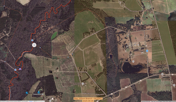 [Map: Wilson Branch --WLRWT 2025-09-08]