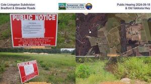 [Cole Livingston Subdivision, Public Hearing 2024-09-18, Bradford & Strawder Roads & Old Valdosta Hwy]