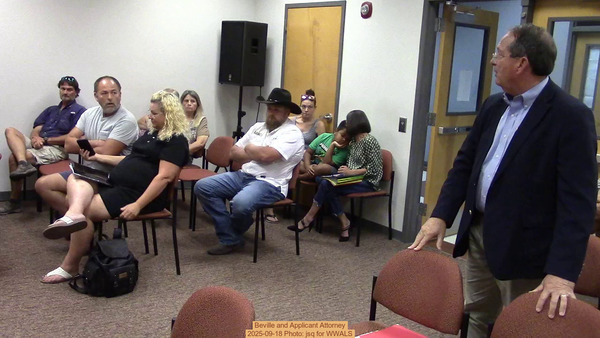 Beville and Applicant Attorney 2025-09-18 Photo: jsq for WWALS