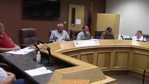 [Movie: Tabled but hearing testimony anyway 2025-09-18 Photo: jsq for WWALS]
