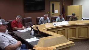 [Planning Commissioners noting water well costs 2025-09-18 Photo: jsq for WWALS]
