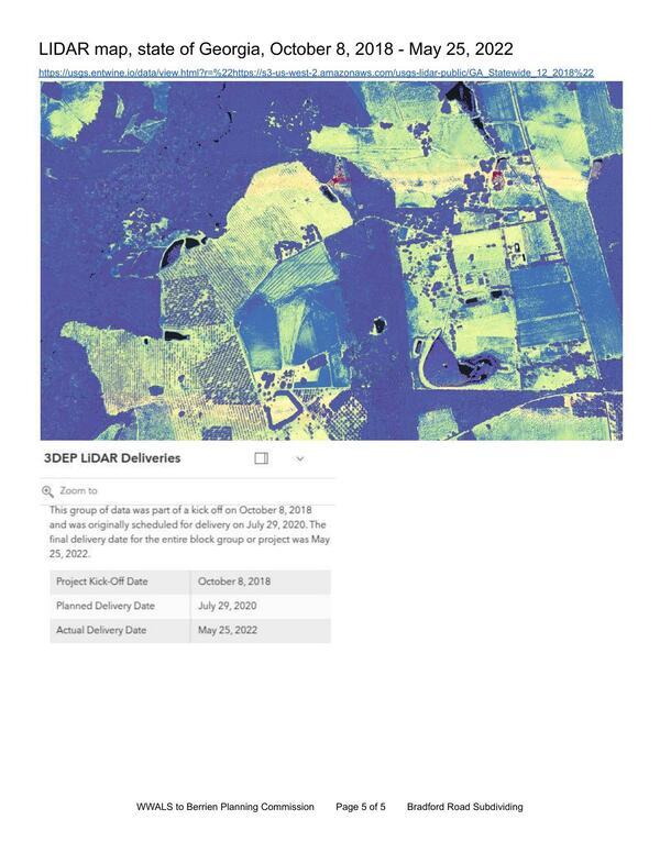 [LIDAR map, state of Georgia, 2018-10-08 - May 25, 2022]