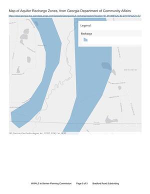 [Map of Aquifer Recharge Zones, 2025-09-18 from Georgia Department of Community Affairs]