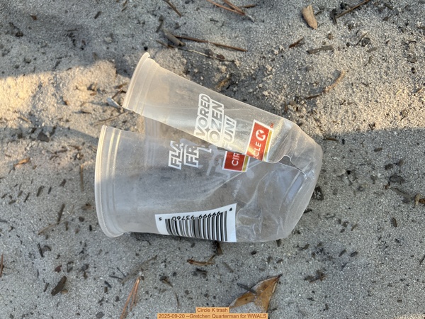 [Circle K trash, 2025-09-20 --Gretchen Quarterman for WWALS]